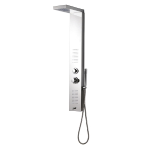 PS9319 Shower Panel Stainless Matt Surface