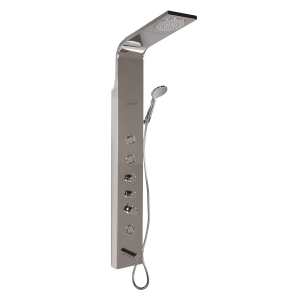 P2001 Thermostatic Stainless Bright Shower Panels