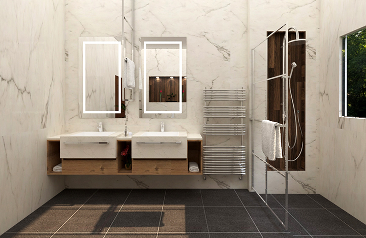 Read more about the article Master & family bathroom