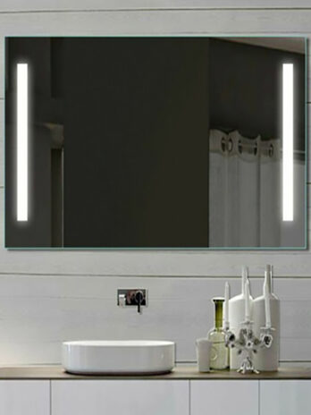 LED Illuminated side light rectangle mirrors